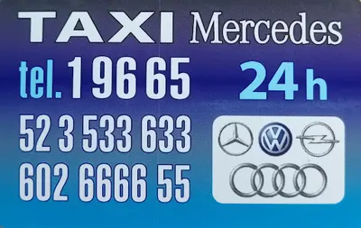 Taxi Mercedes